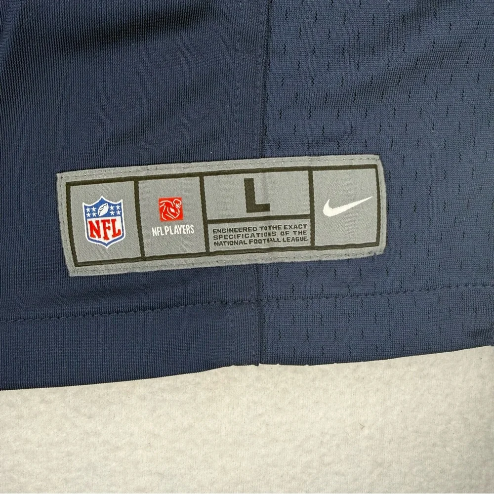 NWT NFL Nike Cowboys Dak Prescott Navy Blue Jersey Youth L 14/16‎